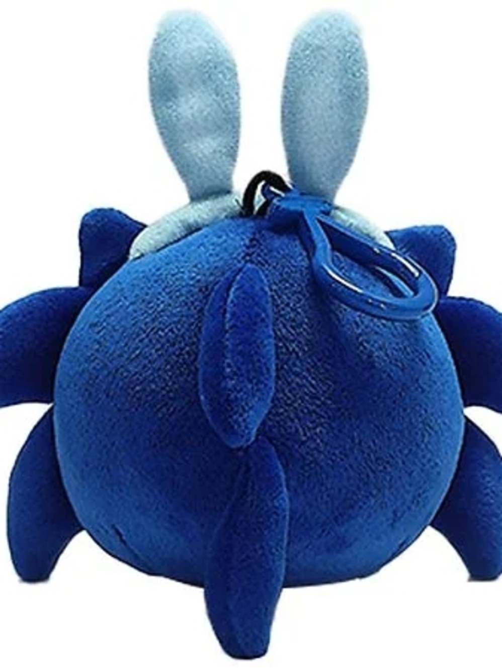 Sonic Blue Plush Head with Bunny Ears Bag Charm